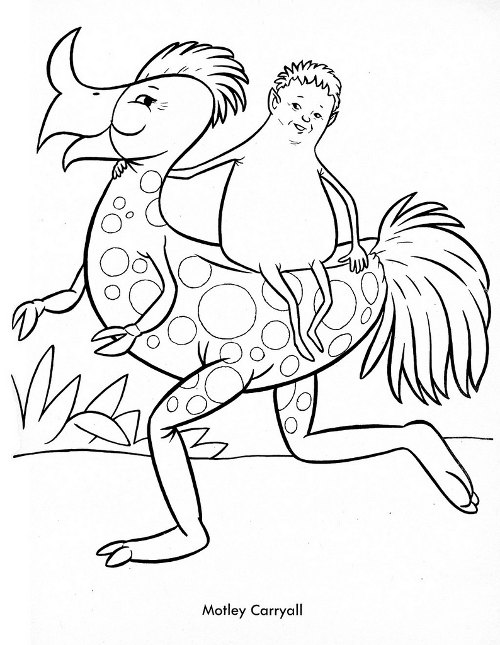 Odd Coloring Pages