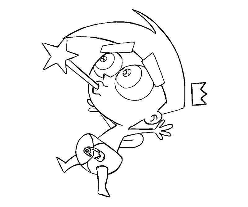 800x667 Fairly Odd Parents Coloring Pages