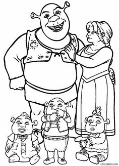 236x328 Shrek Coloring Pages Shrek