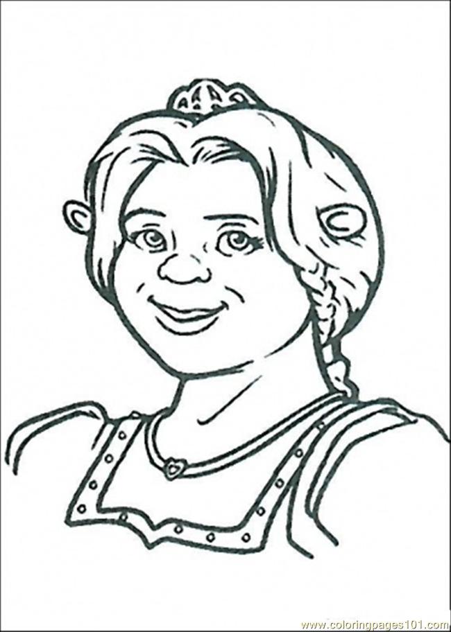 650x912 Fiona Ogre Coloring Page