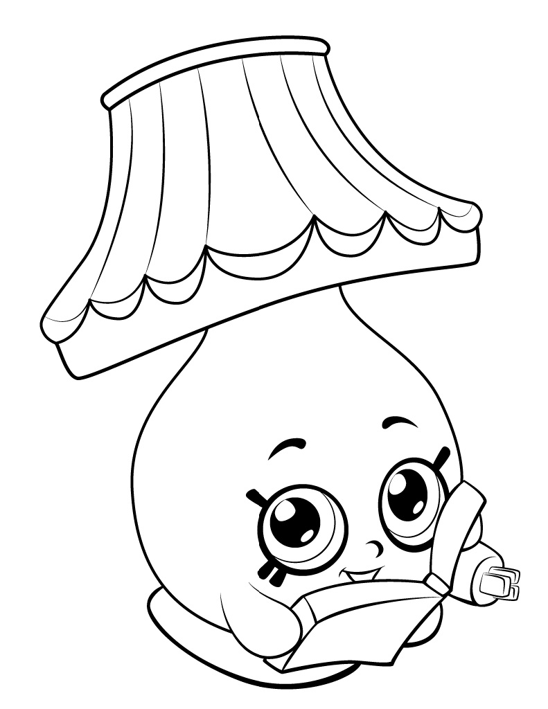 Rollerblades Shopkins Coloring Page 791x1024 Rollerblades Shopkins Coloring Page