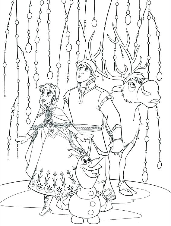 Olaf Coloring Sheet 567x750 Olaf Coloring Sheet