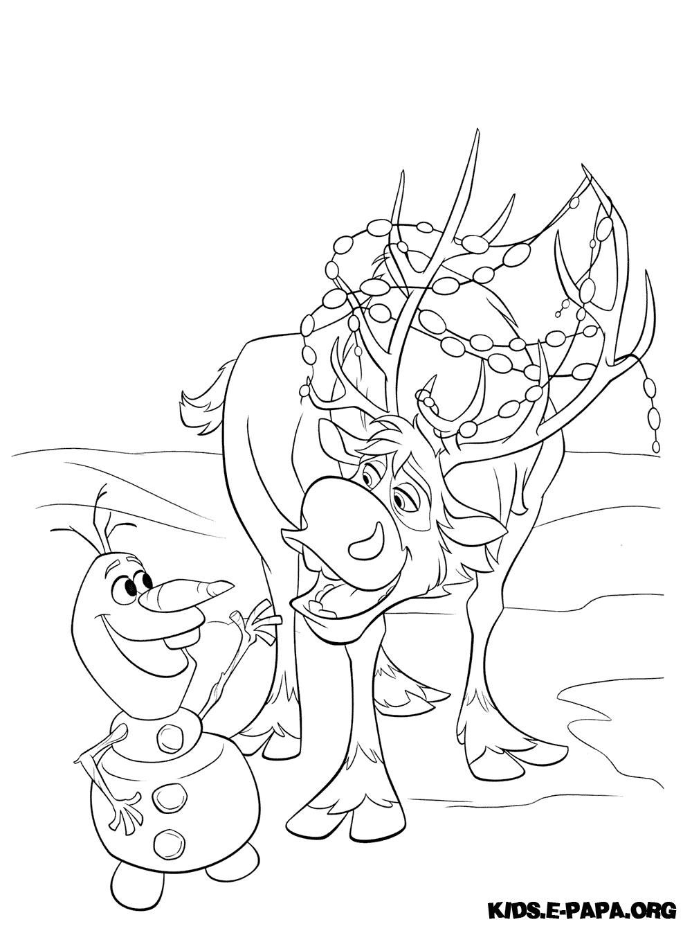 Frozen Sven Coloring Pages 1000x1347 Frozen Sven Coloring Pages