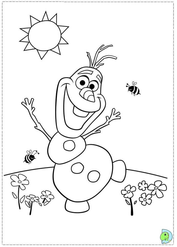 Best Photos Of Simple Olaf Frozen Coloring Page 691x960 Best Photos Of Simple Olaf Frozen Coloring Page