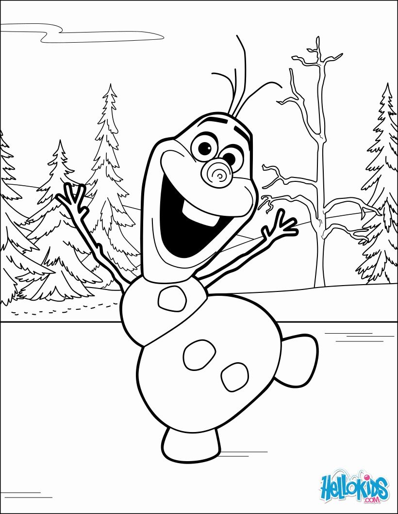 Coloring Page About Frozen Disney Movie. Nice Drawing Of Olaf 820x1060 Coloring Page About Frozen Disney Movie. Nice Drawing Of Olaf