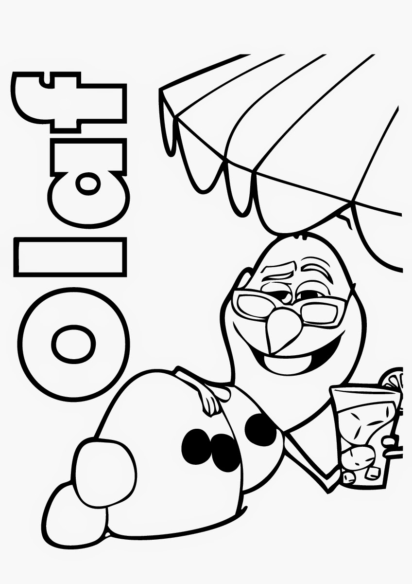 Direct Olaf The Snowman Coloring Pages Page 848x1200 Direct Olaf The Snowman Coloring Pages Page