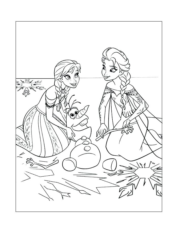 700x956 Frozen Coloring Pages Free Frozen Coloring Pages Elsa And Olaf