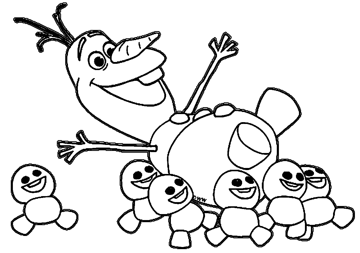 1203x845 New Olaf Frozen Adventure Coloring Pages Collection Printable