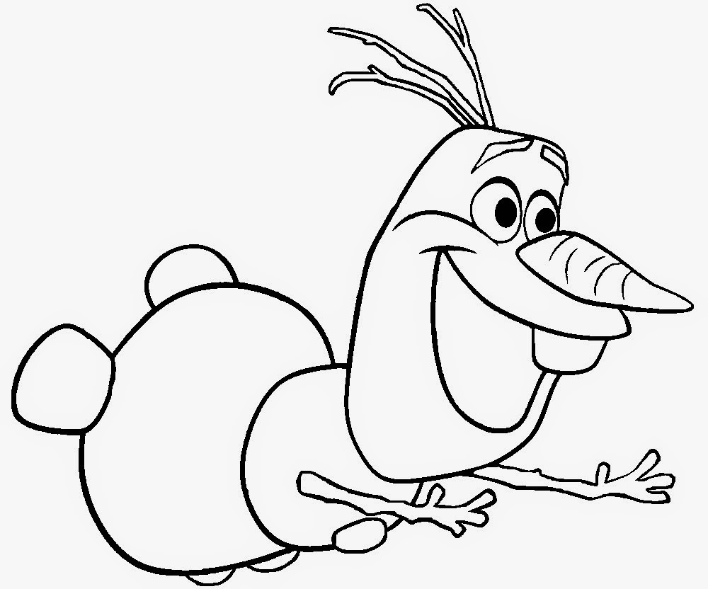 1000x832 Olaf Coloring Pages Many Interesting Cliparts For Alluring