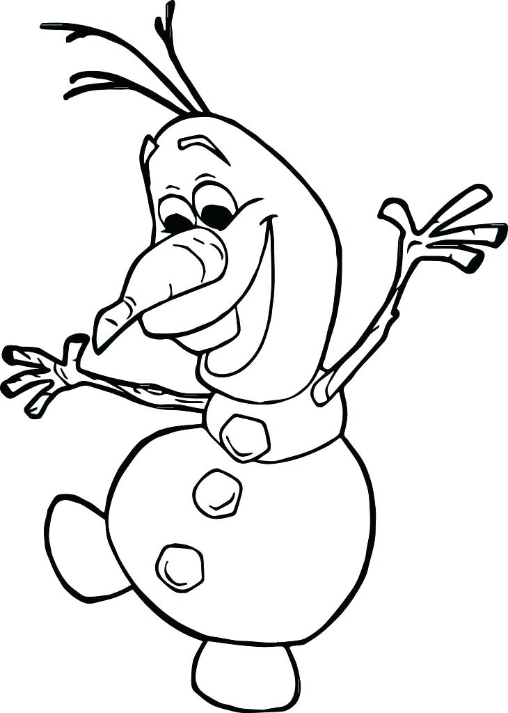 730x1024 Frozen Olaf Coloring Pages 78 In Addition To Frozen Coloring Free