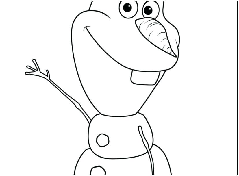 827x609 Coloring Pages Frozen Olaf Full Size Of Coloring Terrific Frozen
