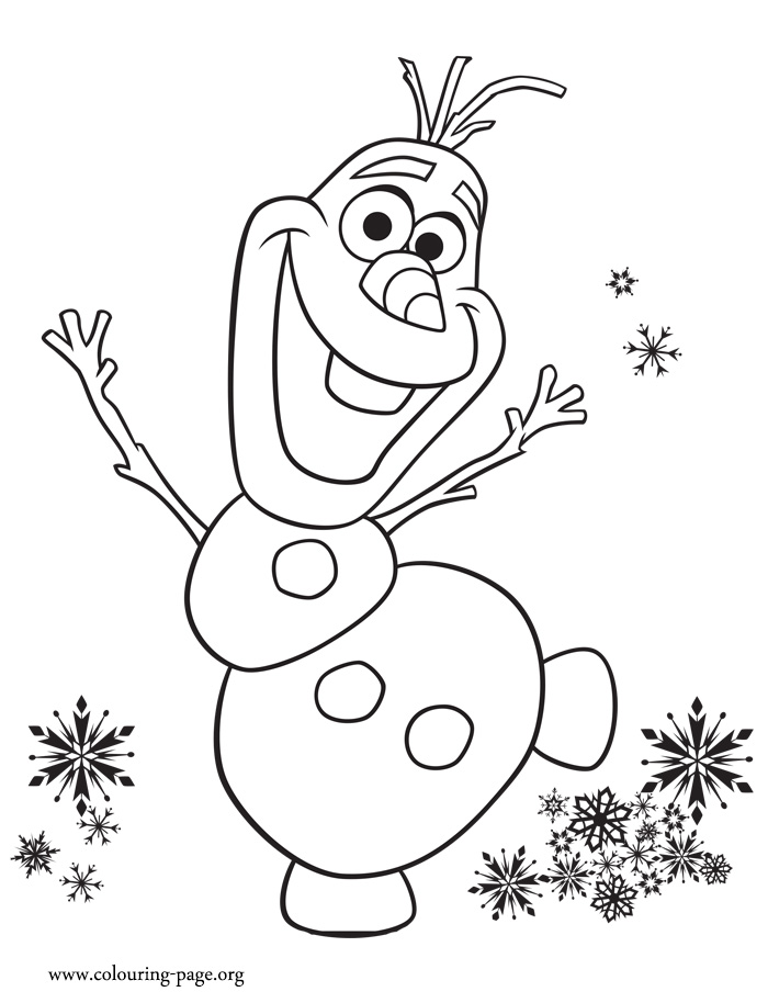 700x914 Attractive Design Ideas Olaf Coloring Pages In Summer Big