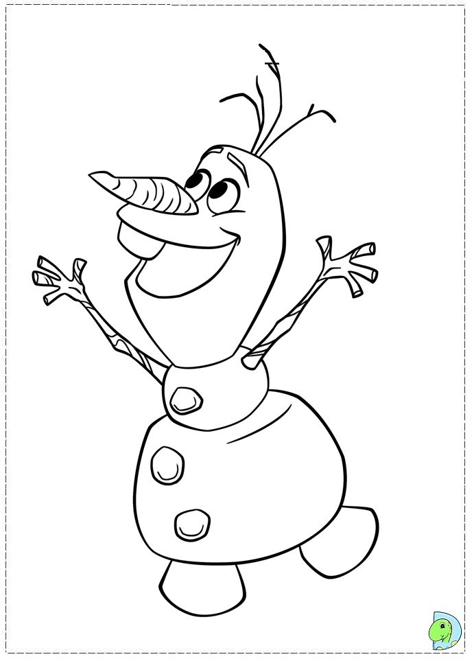 Olaf Printable Coloring Pages at GetColorings.com | Free printable ...