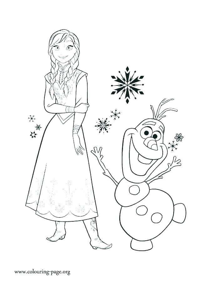 700x904 Olaf Coloring Pages Free