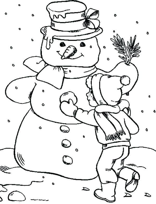 Olaf Snowman Coloring Page at GetColorings.com | Free printable ...