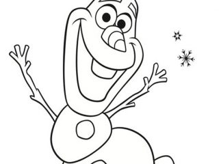 320x240 Olaf The Snowman Coloring Pages Olaf Coloring Page Coloring Pages