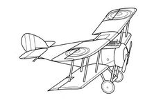 235x145 Old Bi Plane Coloring Page Cloud Planes, Quilt