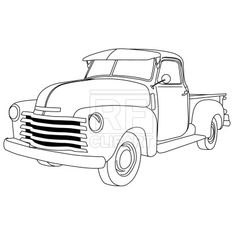 236x236 Old Cars Coloring Pages