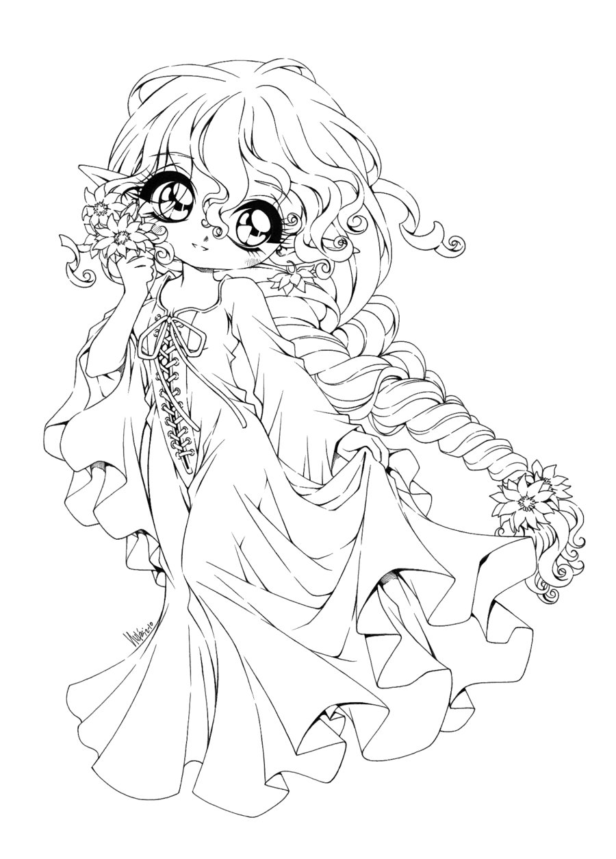 Chibi Coloring Pages To Download And Print For Free 900x1254 Chibi Coloring Pages To Download And Print For Free