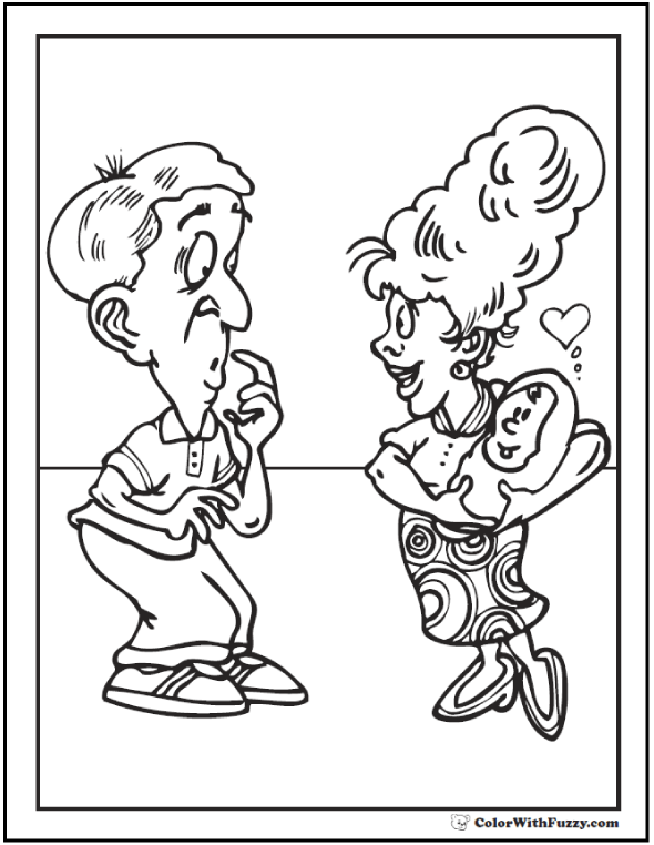 Fathers Day Coloring Pages Print And Customize For Dad 590x762 Fathers Day Coloring Pages Print And Customize For Dad