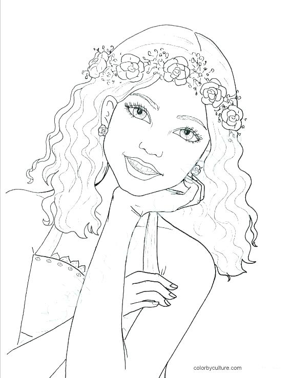 570x738 Barbie Fashion Coloring Pages Barbie And Friends Going Shopping