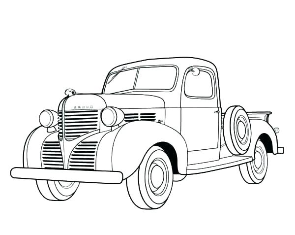600x477 Free Printable Classic Car Coloring Pages Muscle Also S Cars Adult
