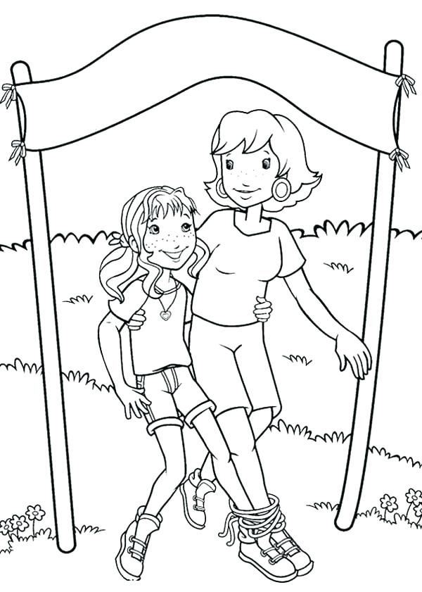 600x841 Holly Hobbie Coloring Pages Holly Coloring Pages Holly And Her