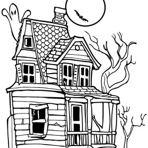 Fashionable Inspiration Haunted House Coloring Pages 2 To Print 300x300 Fashionable Inspiration Haunted House Coloring Pages 2 To Print