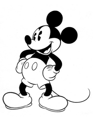 Old Mickey Mouse Coloring Pages at GetColorings.com | Free printable ...