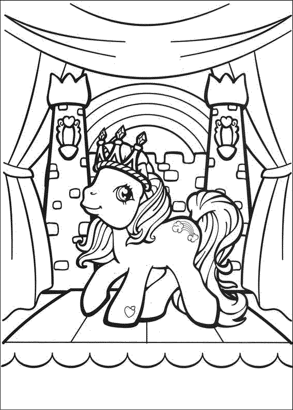 1000x1400 My Little Pony Coloring Pages Pinkie Pie