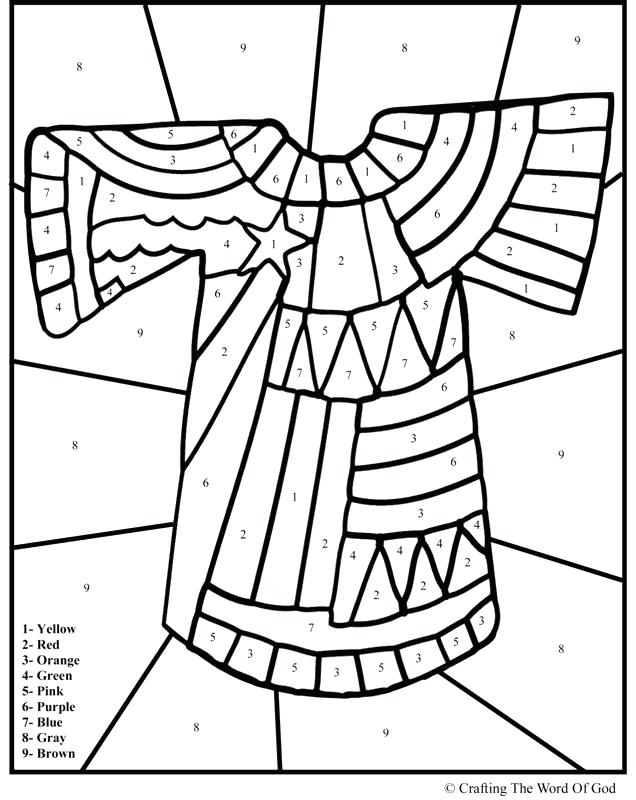 636x800 Free Old Testament Coloring Pages Kids Coloring S Coat Old