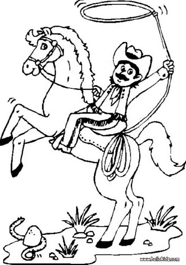 Wild West Coloring Pages 596x850 Wild West Coloring Pages