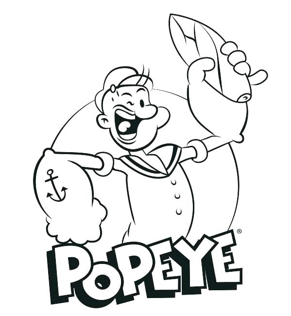 Popeye Coloring Pages Coloring Pages Top Rated Coloring Pages 599x650 Popeye Coloring Pages Coloring Pages Top Rated Coloring Pages