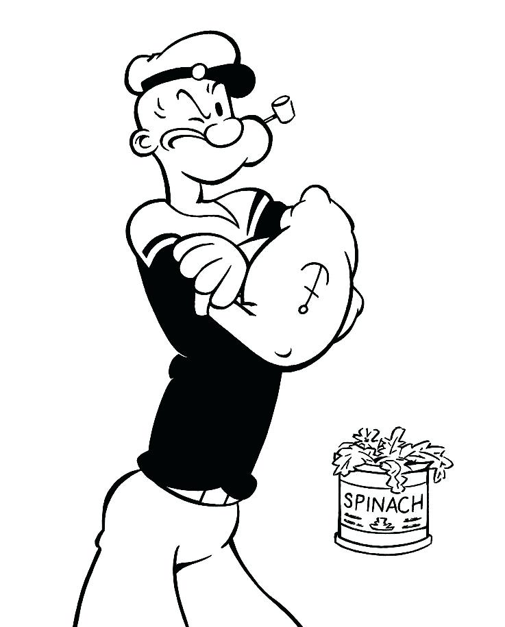 Popeye Coloring Pages The Sailor Man Free Coloring Pages Popeye 737x916 Popeye Coloring Pages The Sailor Man Free Coloring Pages Popeye