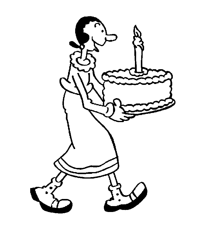 Popeye Coloring Pages 360coloringpages 686x805 Popeye Coloring Pages 360coloringpages
