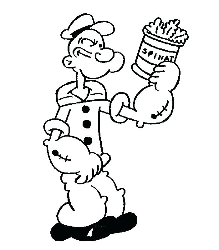 Popeye Coloring Pages Olive Wearing A Nice Dress Coloring Page 700x800 Popeye Coloring Pages Olive Wearing A Nice Dress Coloring Page