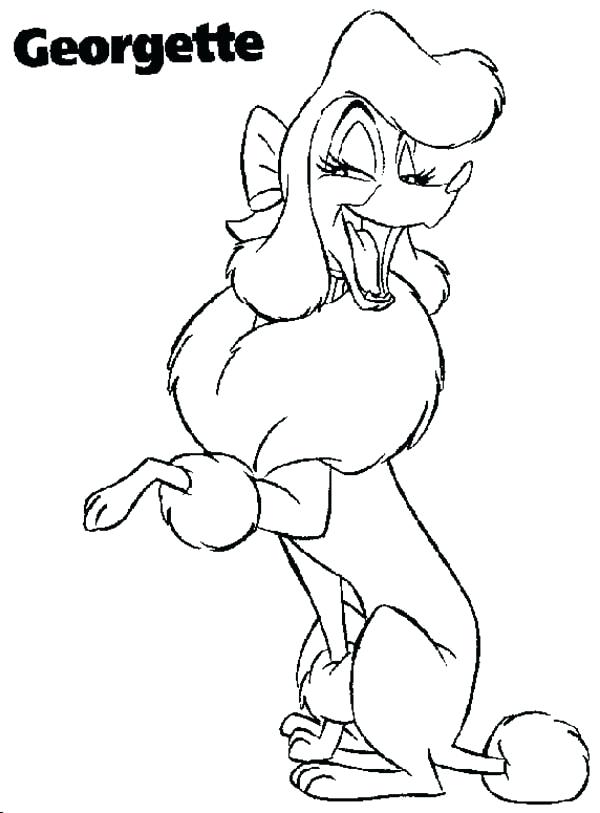 600x813 Oliver And Company Coloring Pages Laughing In And Company Coloring