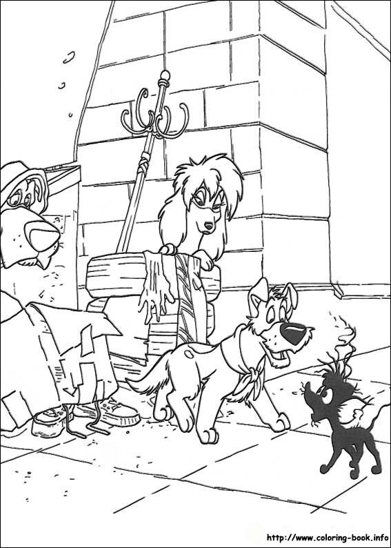 567x794 32 Best Disney Oliver And Company Coloring Pages Disney Images
