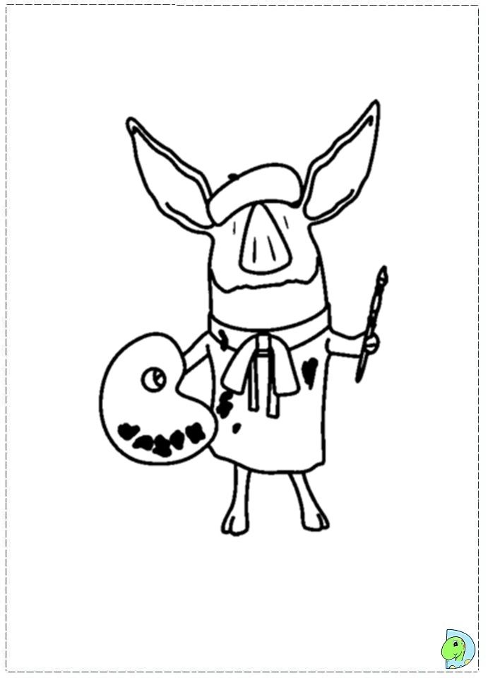 691x960 Olivia The Pig Coloring Page Olivia The Pig