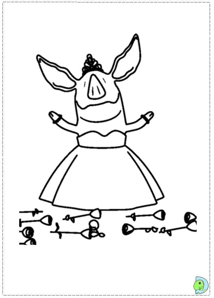 691x960 ^) Olivia The Pig Coloring Page Coloring Pages