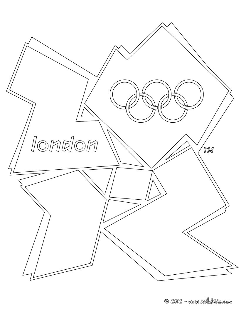 821x1061 Olympic Games Coloring Pages