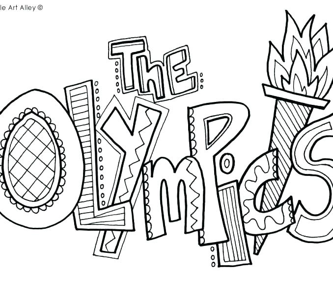 678x600 Olympic Coloring Pages For Preschoolers Coloring Sheets Winter