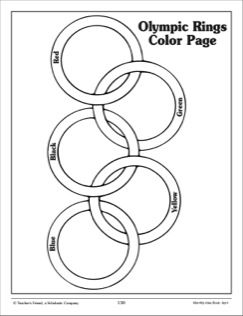Olympic Rings Coloring Page Olympics Unit 243x316 Olympic Rings Coloring Page Olympics Unit