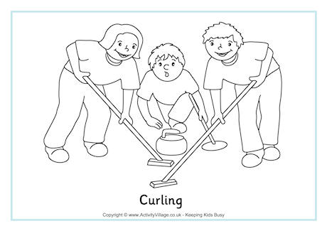 Winter Olympics Colouring Pages 460x325 Winter Olympics Colouring Pages