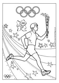 Olympic Coloring Pages 226x320 Olympic Coloring Pages