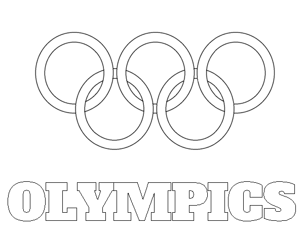 Olympics Coloring Page Olympic Rings Coloring Sheet Printable 600x464 Olympics Coloring Page Olympic Rings Coloring Sheet Printable