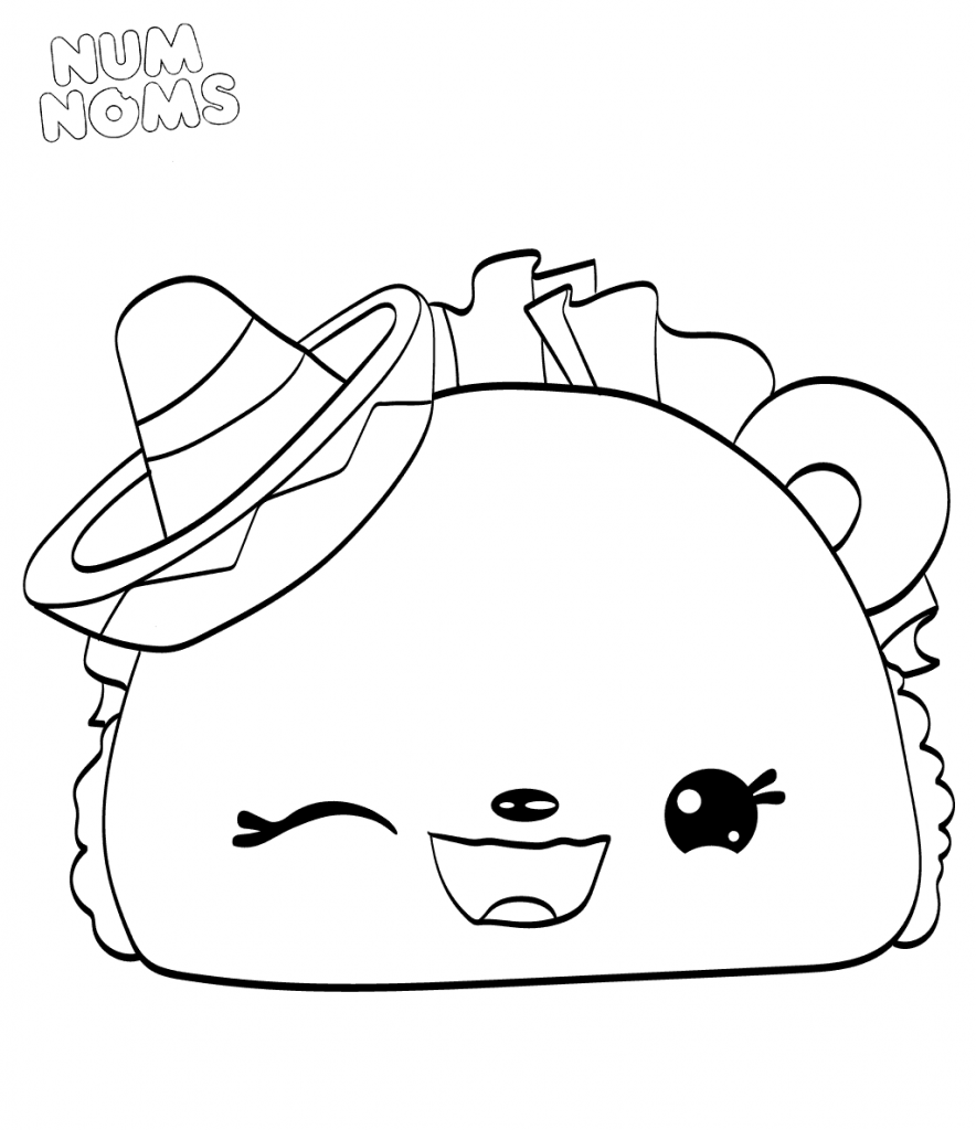 Innovative Num Nom Coloring Pages 20 Free Prin 884x1024 Innovative Num Nom Coloring Pages 20 Free Prin