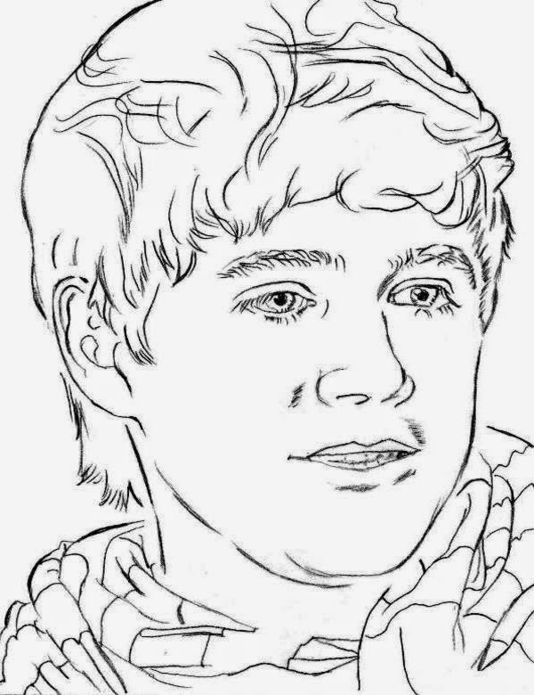 600x780 21 One Direction Coloring Pages Compilation Free Coloring Pages