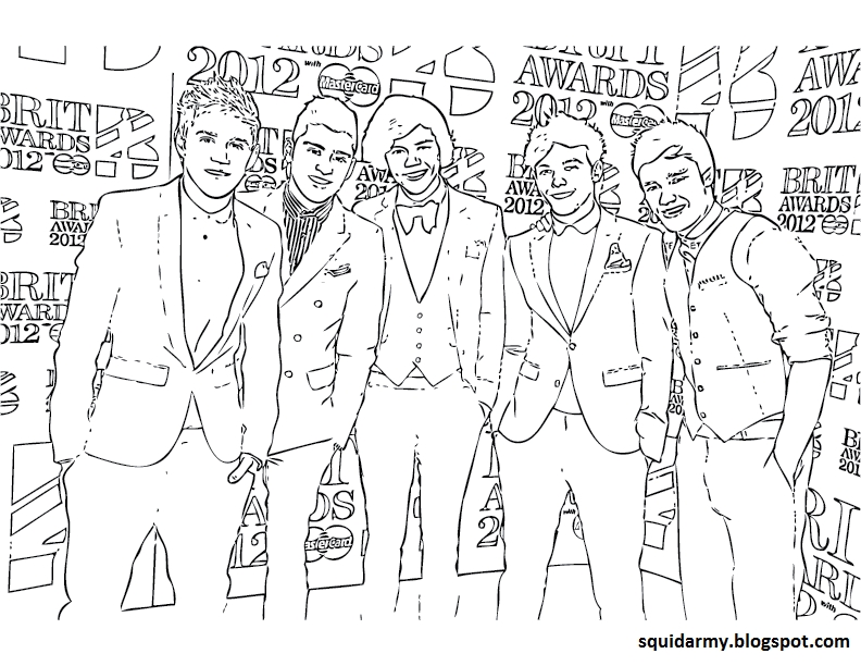 792x612 21 One Direction Coloring Pages Compilation Free Coloring Pages