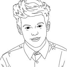 220x220 Louis Tomlinson Coloring Page